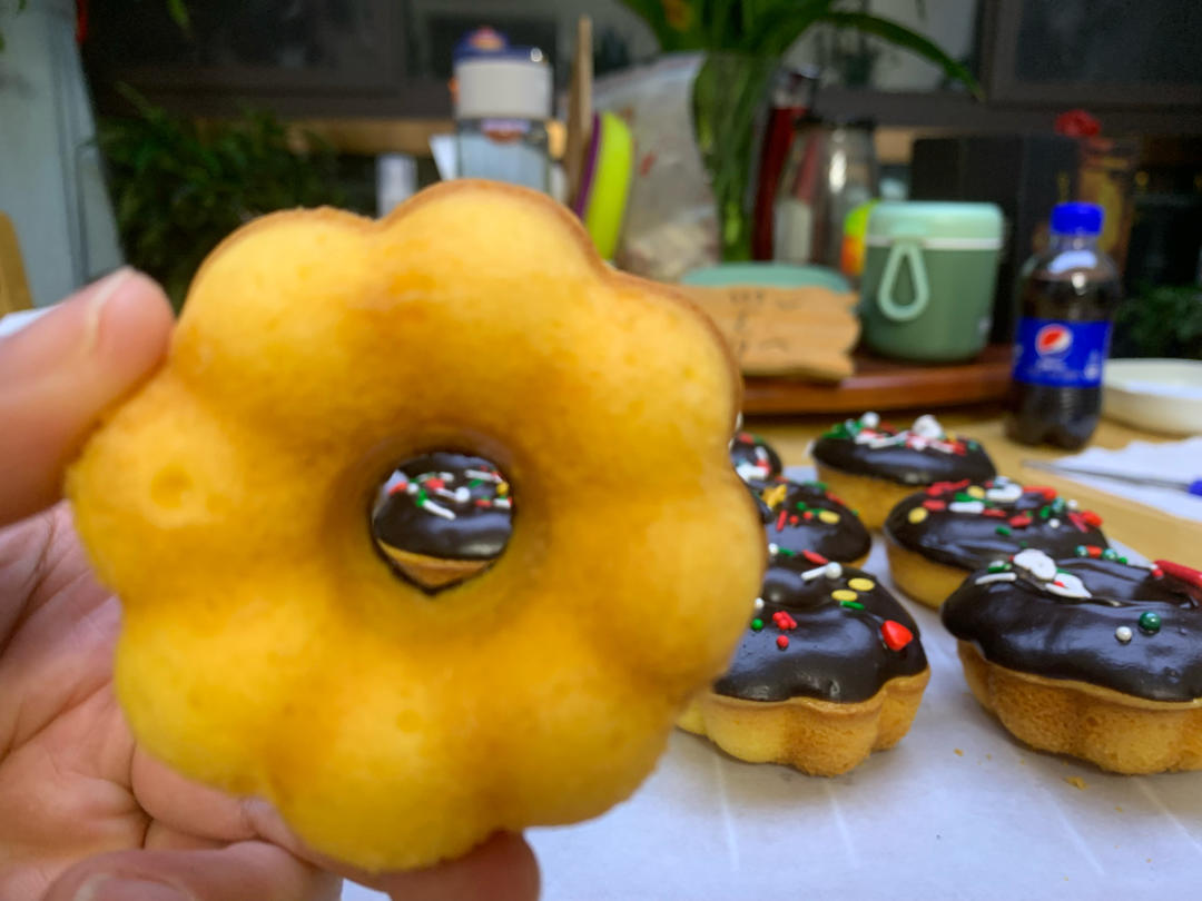 Bakingpie-彩色的童年回忆&烤箱版甜甜圈