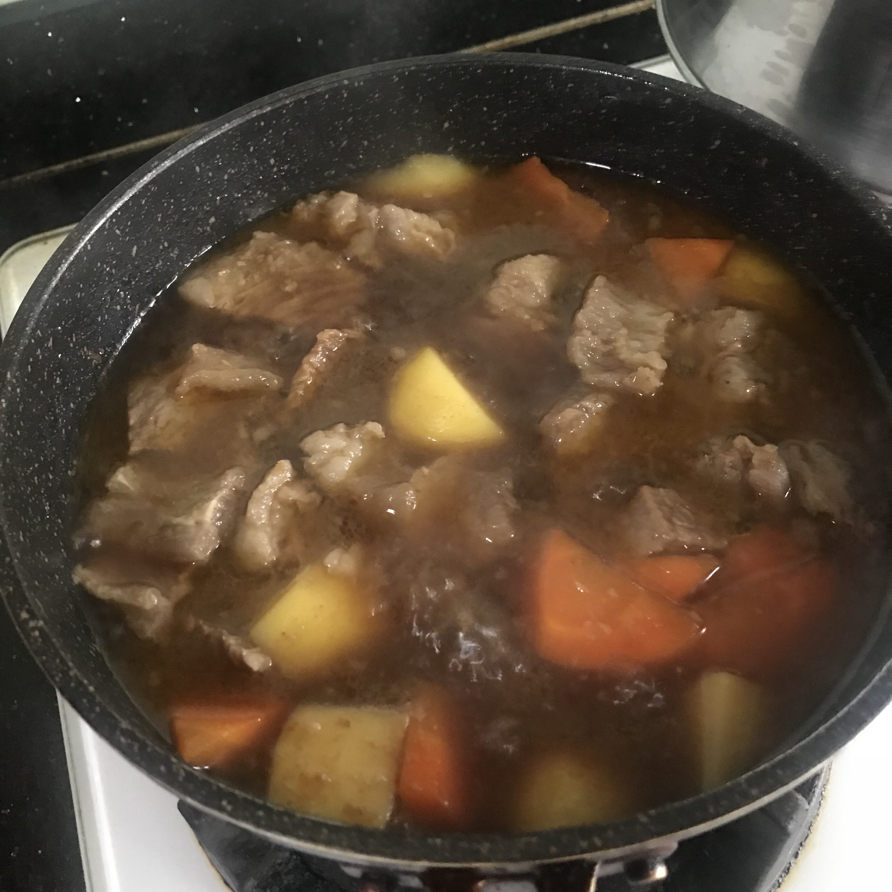 沙茶牛肉炖土豆的做法 步骤8