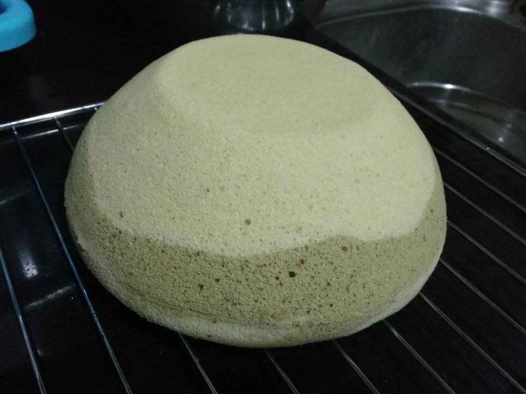 零失败戚风蒸蛋糕（8寸）可做蛋糕胚（另附红丝绒蒸蛋糕做法）