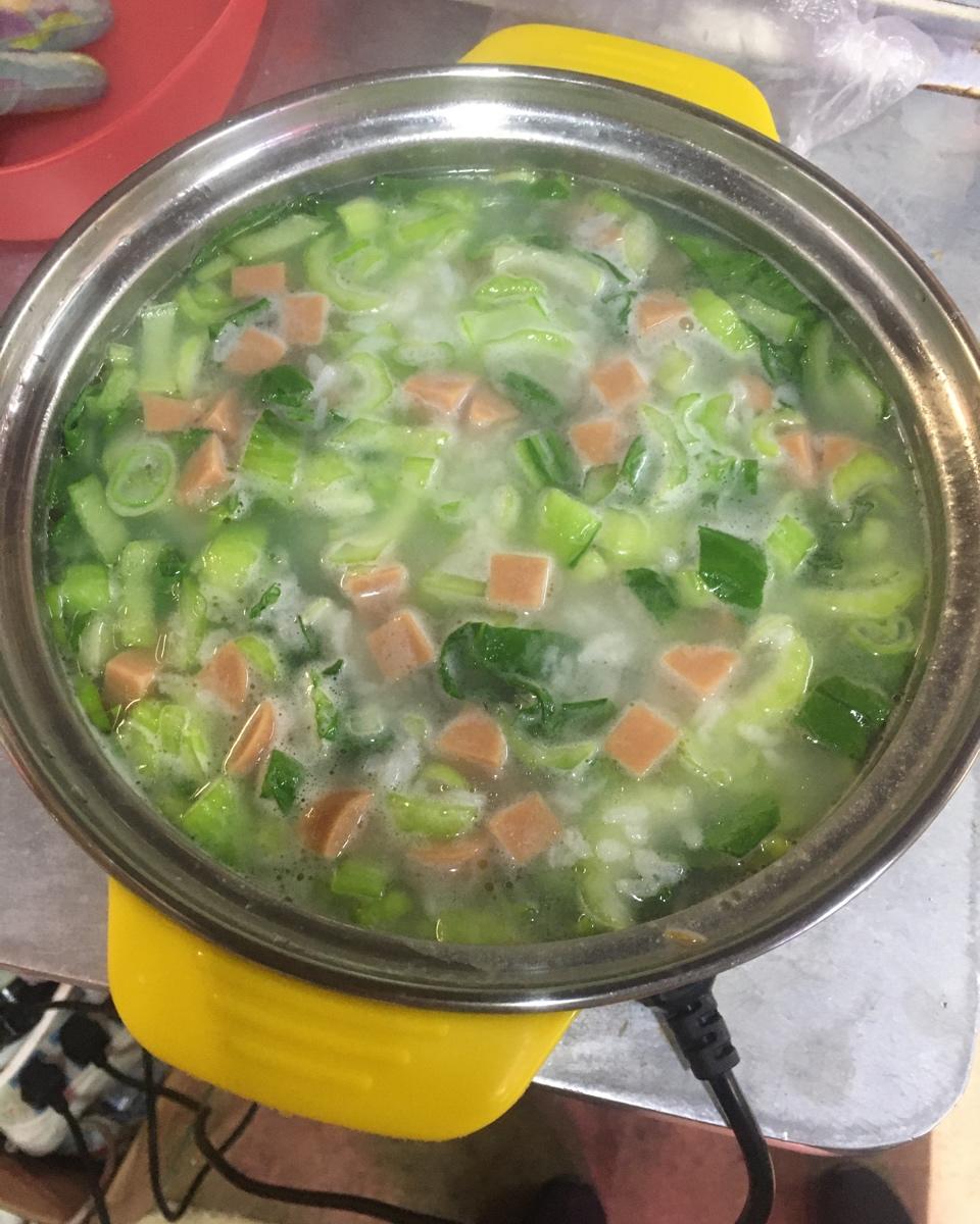 懒人青菜粥