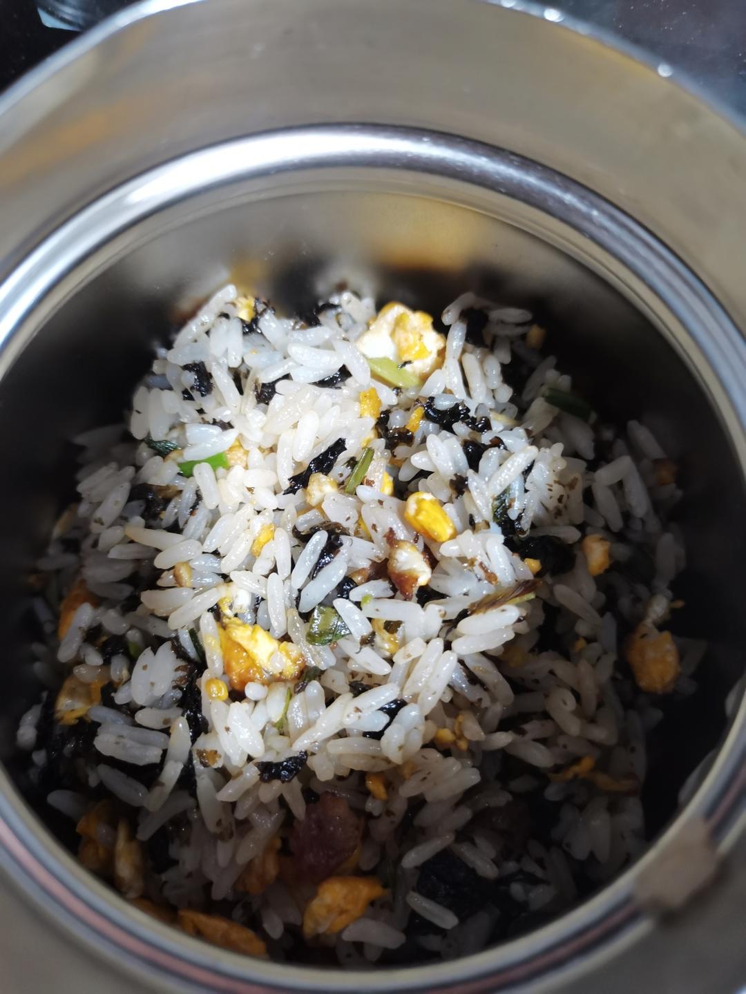 一定试试的！紫菜炒饭