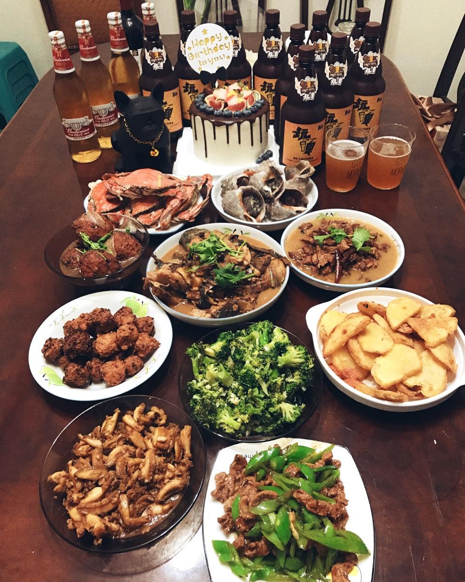 张小柒的柒分享作品生日快乐兄dei 生日快乐么么哒#家常菜#iphone