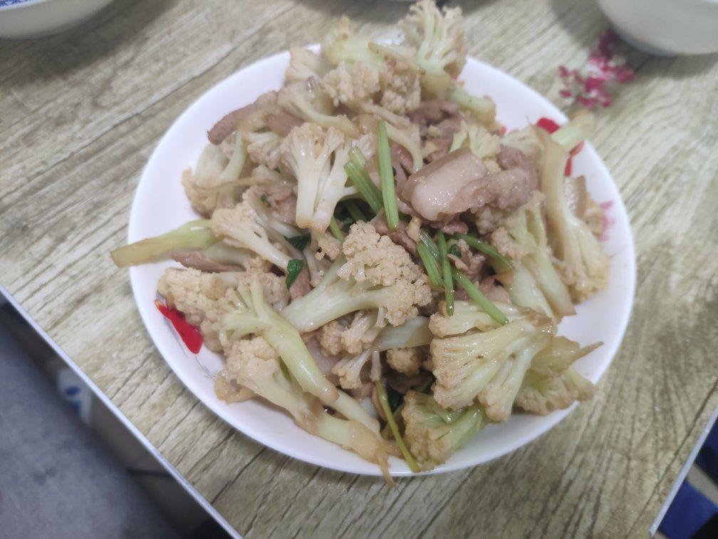 和饭店一个味道的干锅花菜