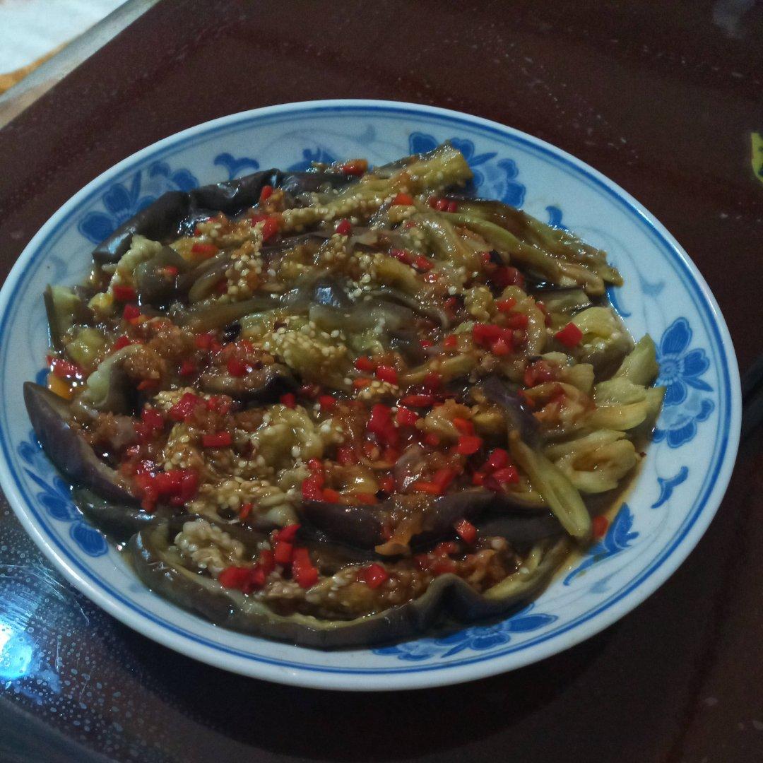 超好吃的开胃凉拌蒜茄子