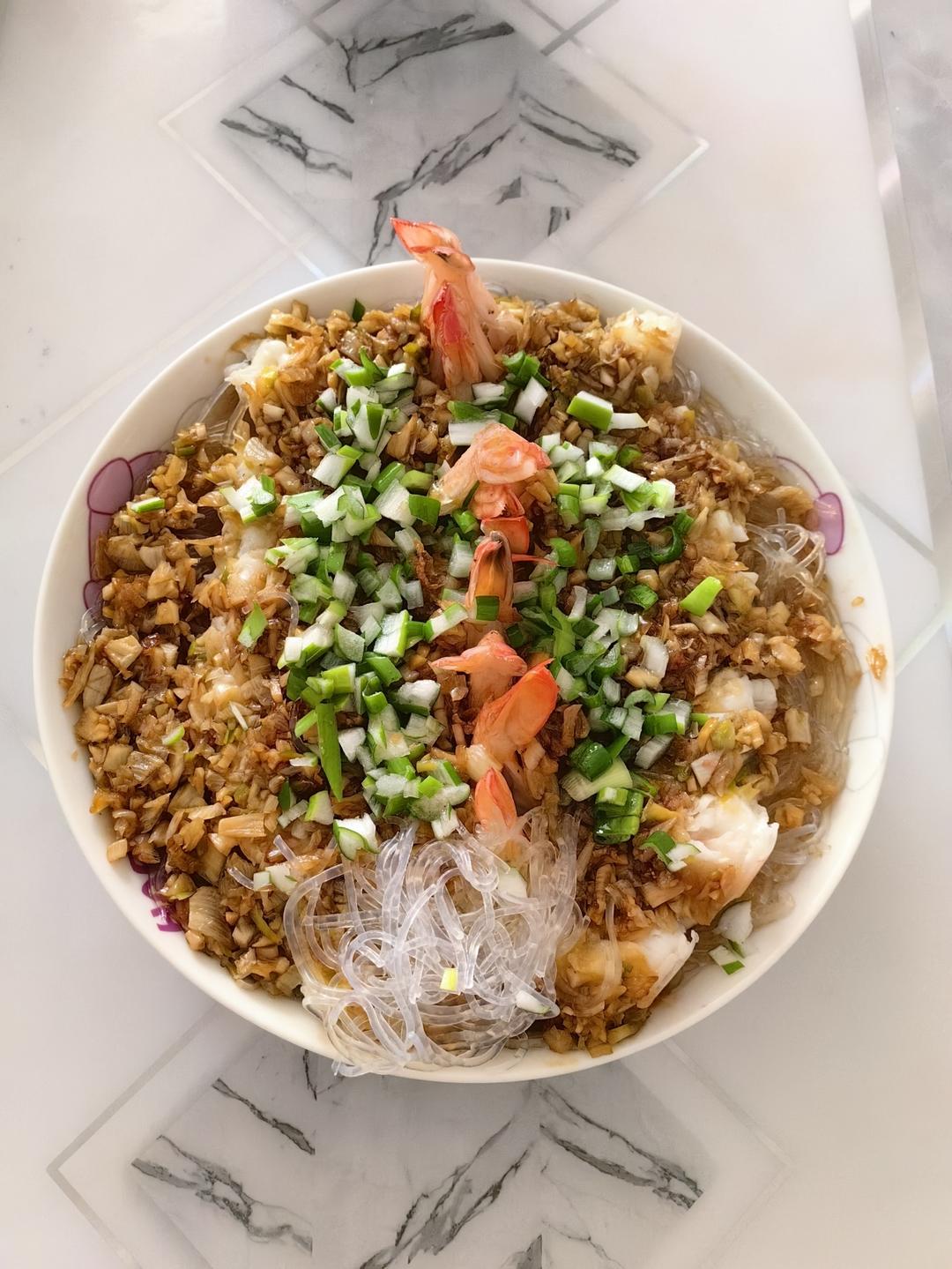 蒜蓉粉丝开背虾