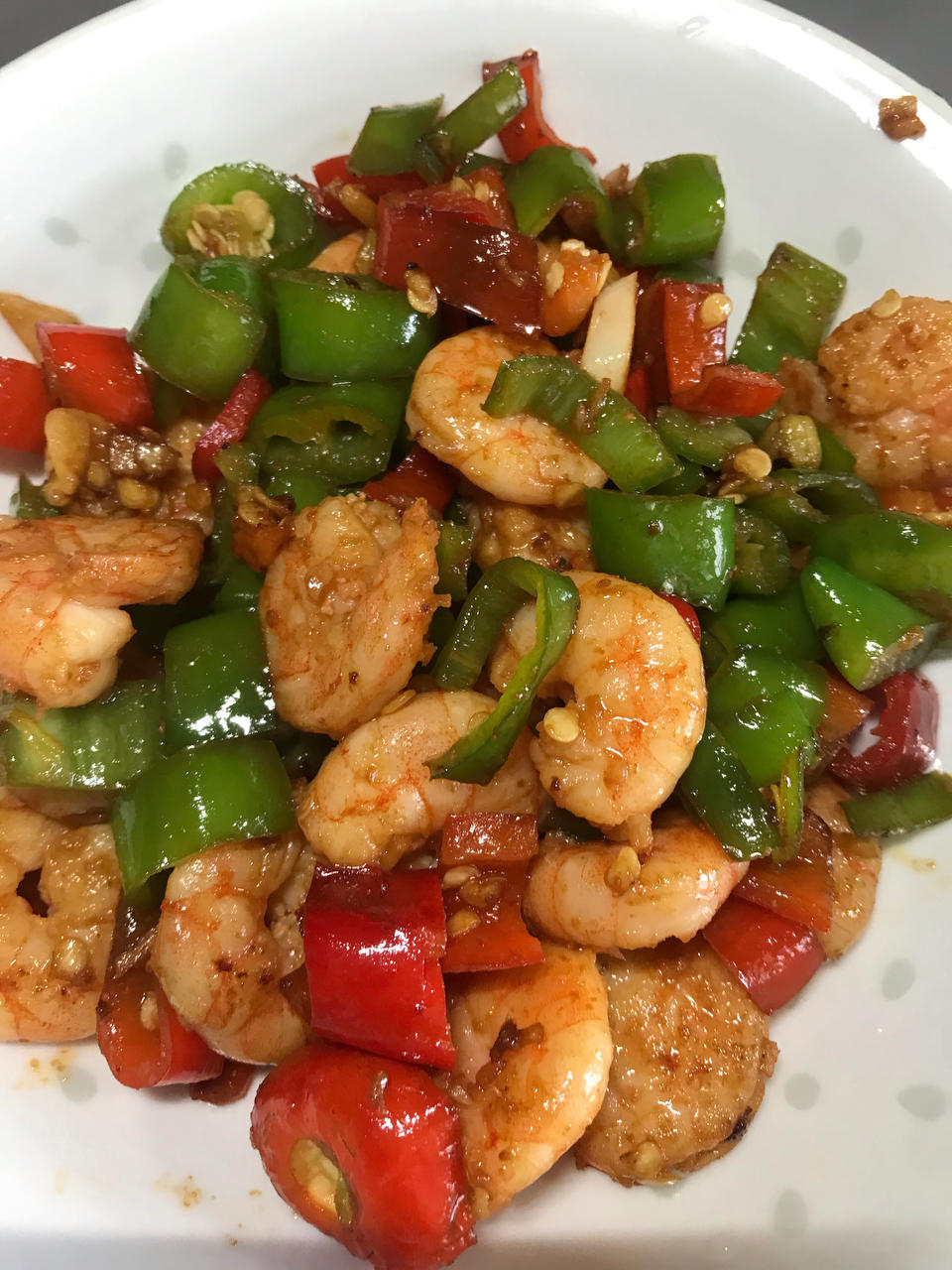 青椒虾仁
