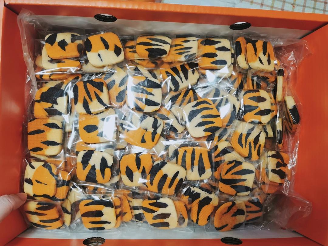 虎纹饼干 | 虎纹曲奇
