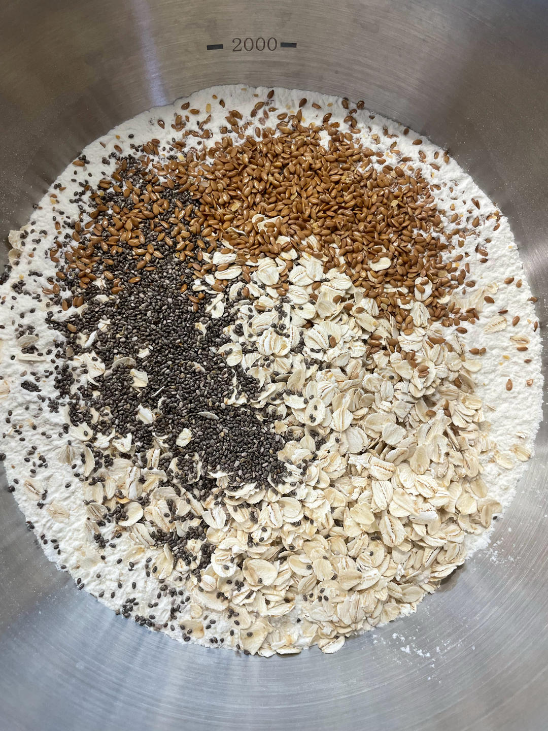 燕麦杂粮核桃仁刀切小馒头