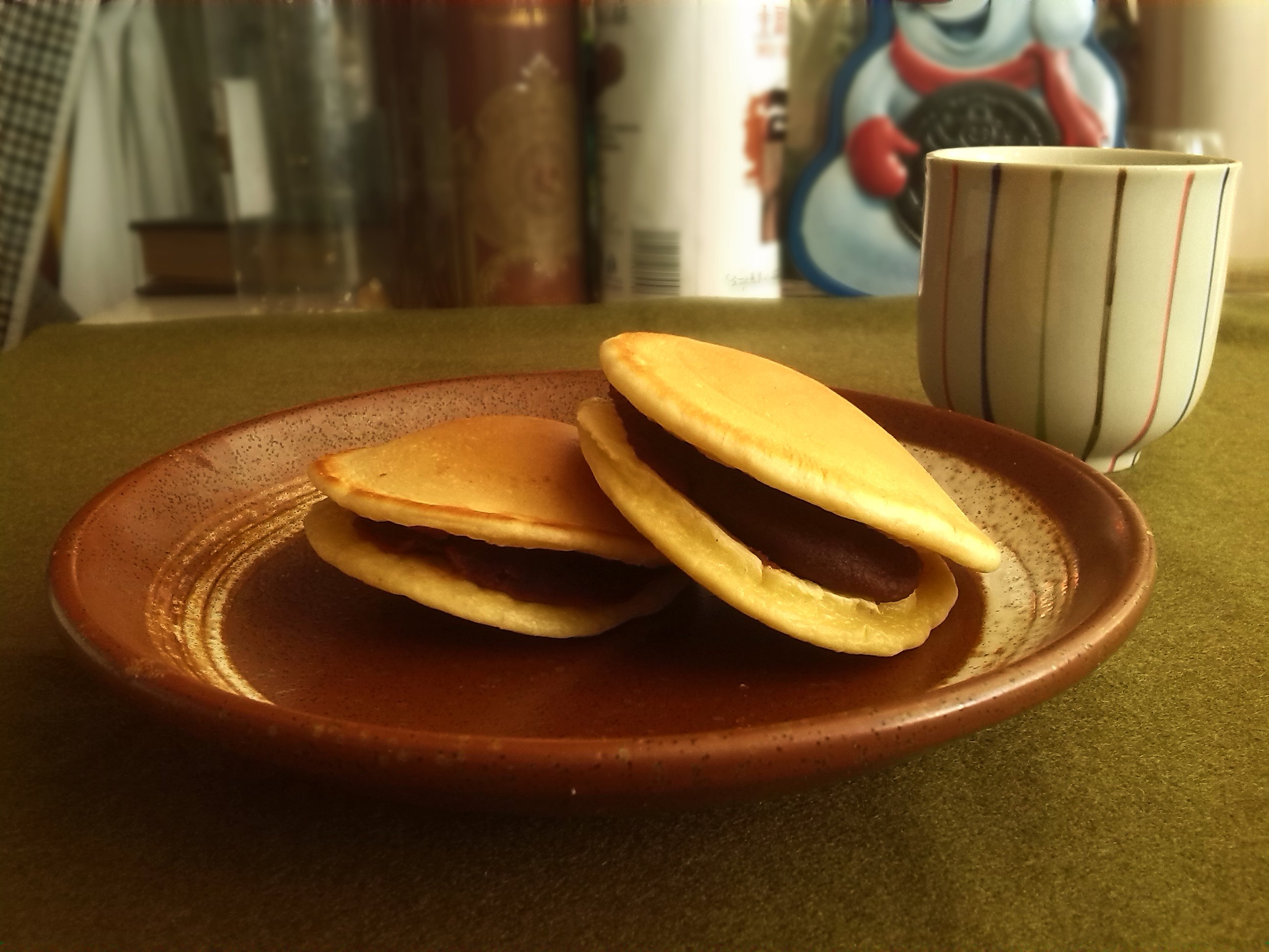 抹茶蜜豆铜锣烧