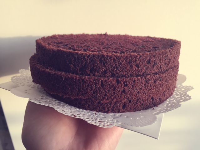 巧克力戚风蛋糕