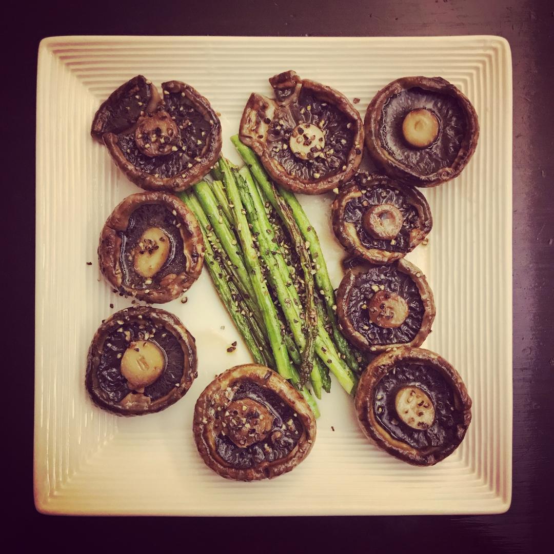 橄榄油黑椒芦笋