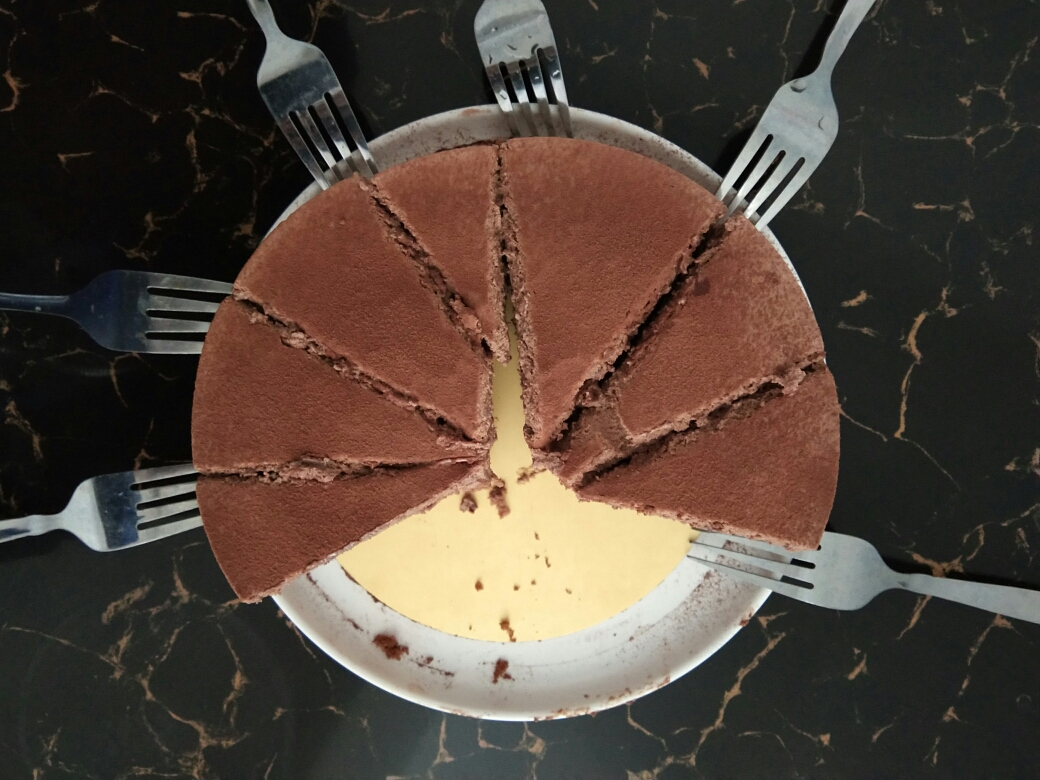 巧克力慕斯蛋糕的做法 步骤8