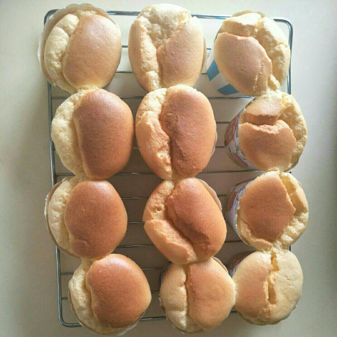 软绵绵戚风纸杯蛋糕