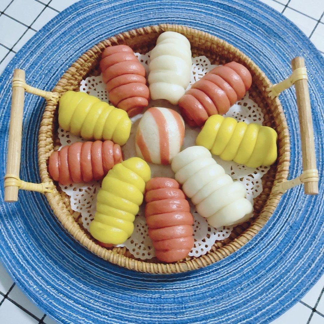 【原创】鳕鱼芝士肠馒头卷（儿童最爱）