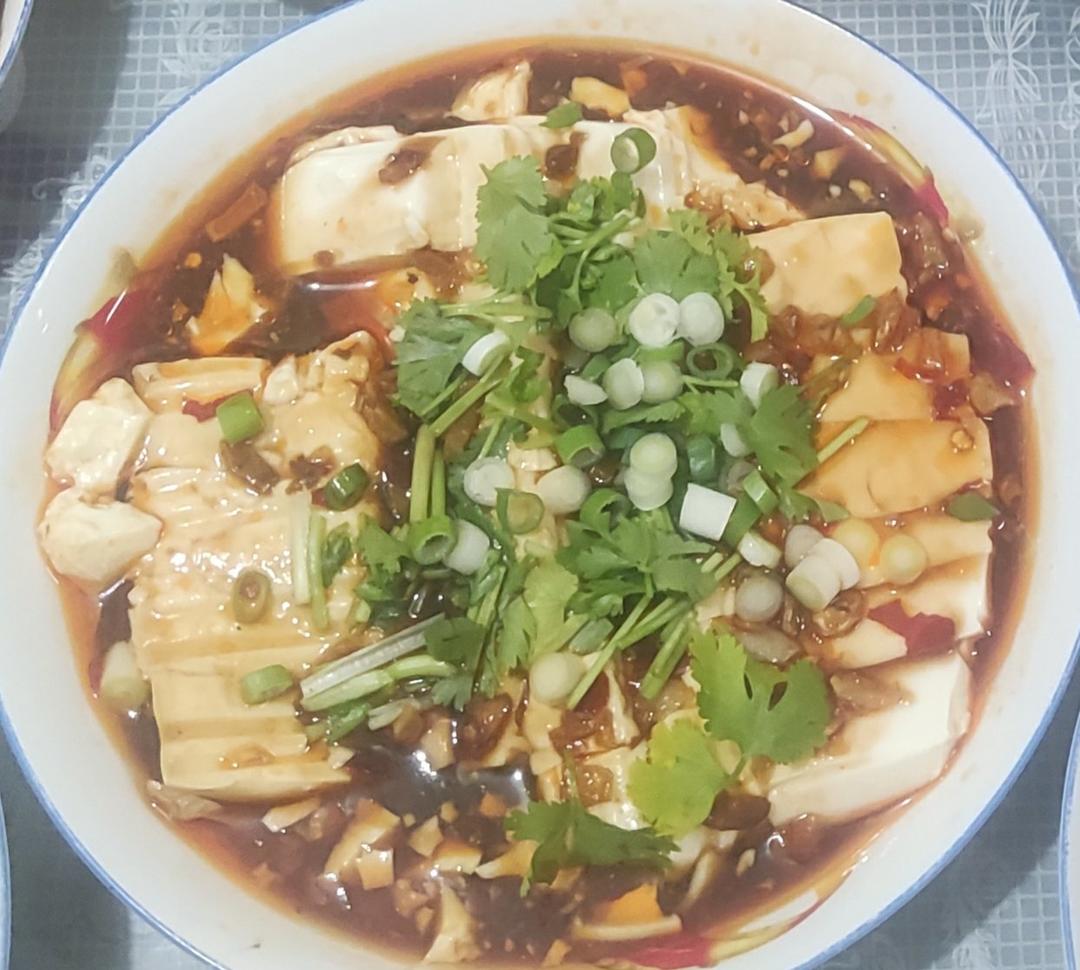 凉拌内脂豆腐