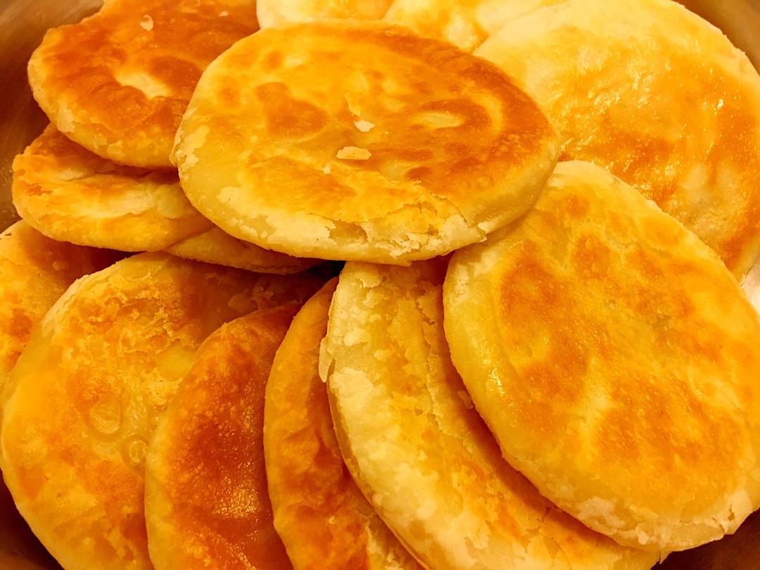 发面油酥小糖饼