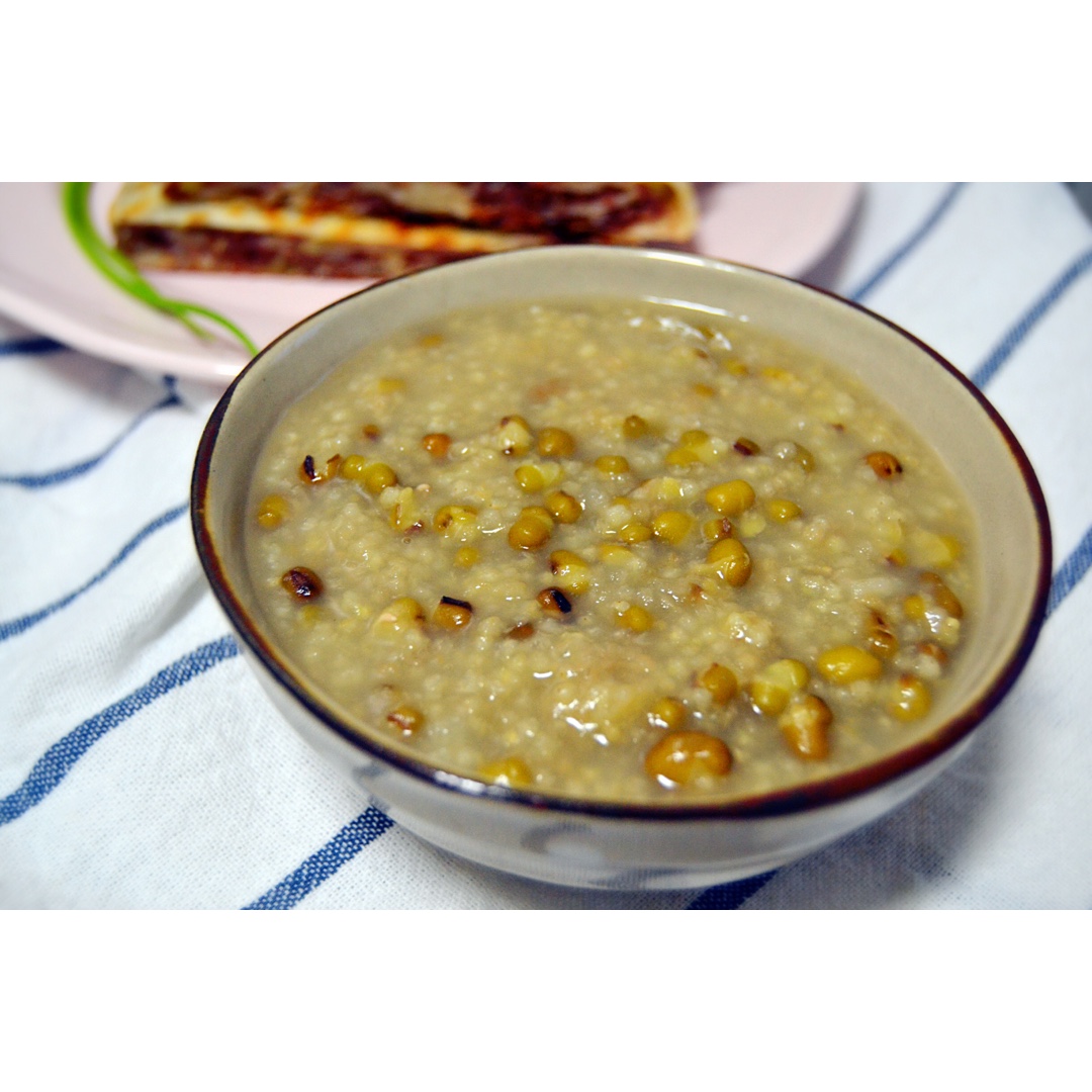 小米绿豆粥