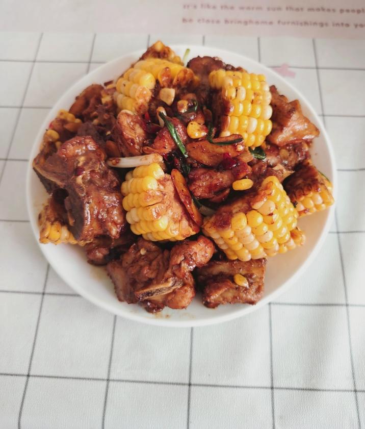 红烧排骨玉米，国宝大师菜谱