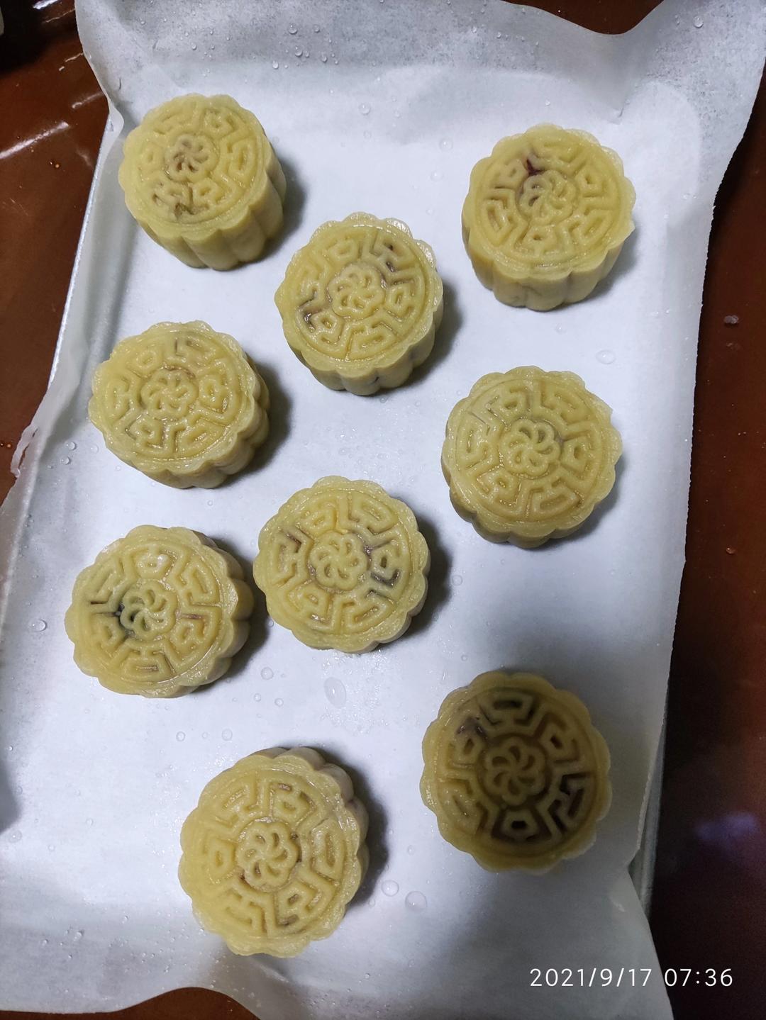 老式月饼（不加转化糖浆的酥皮月饼）