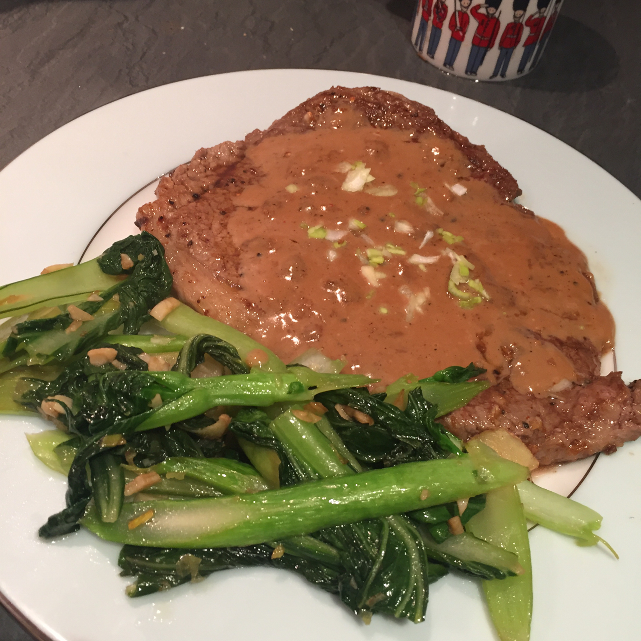 黑椒牛排