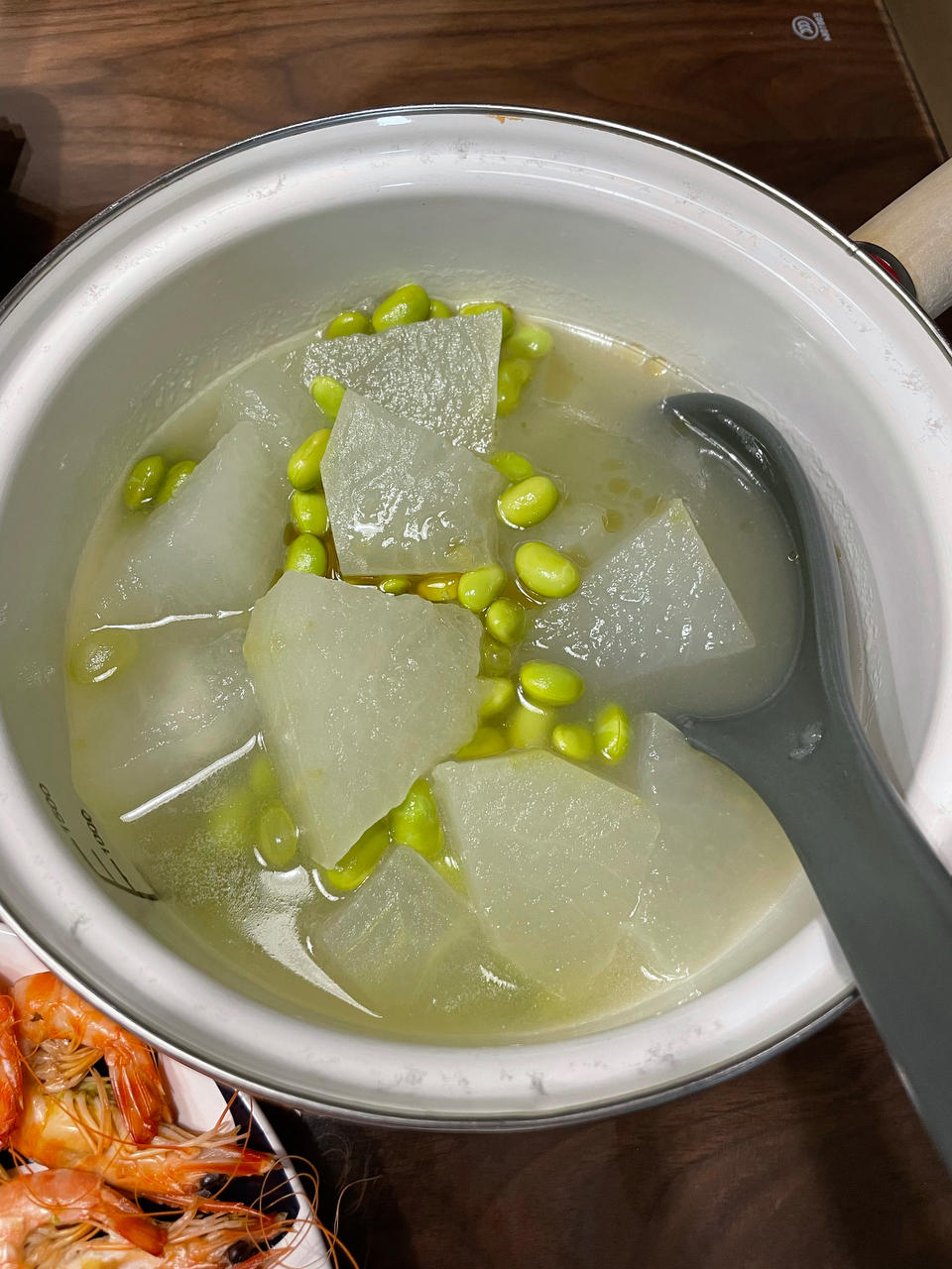 冬瓜毛豆汤