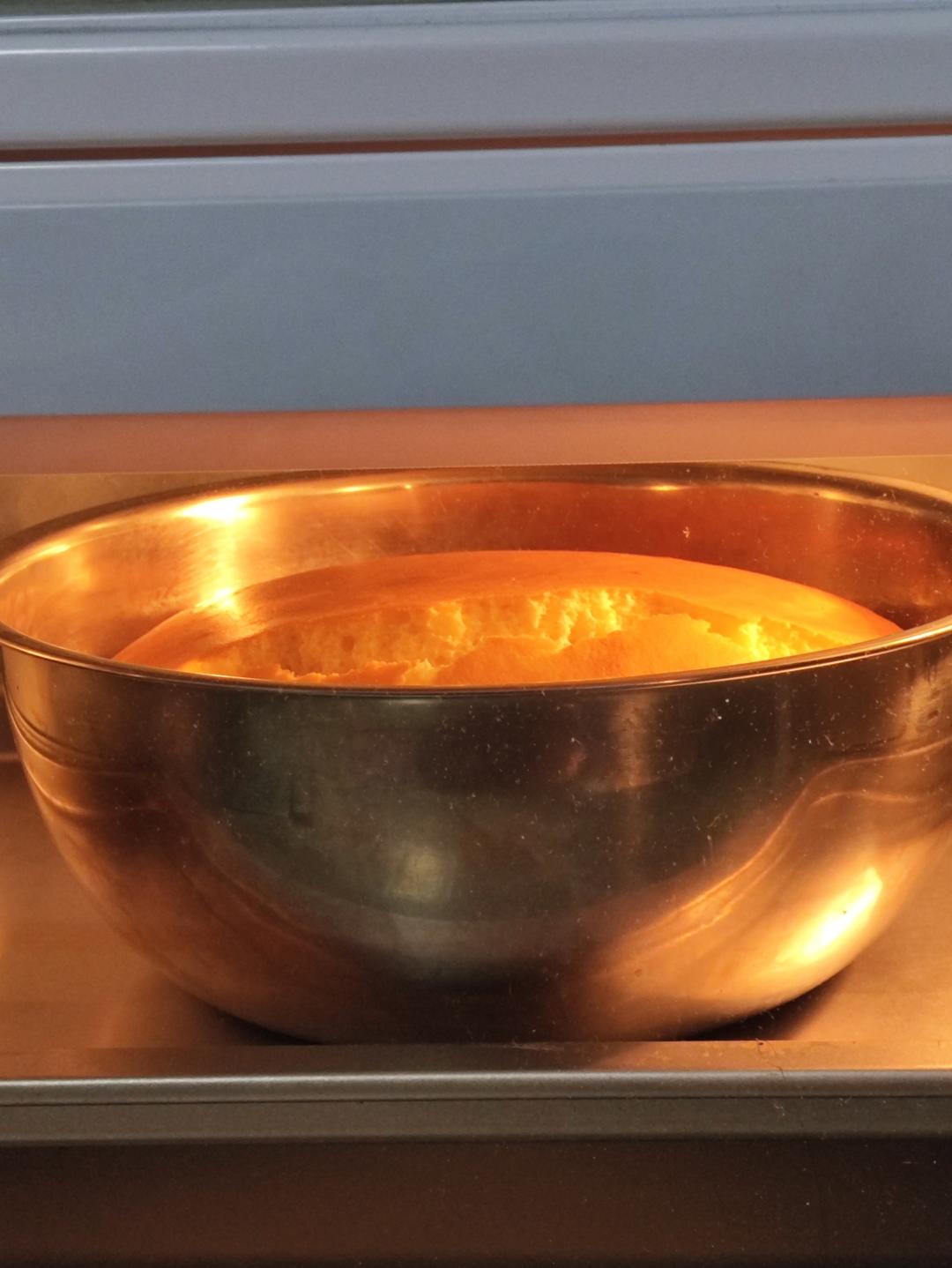 烤箱做蛋糕（戚风蛋糕的做法）