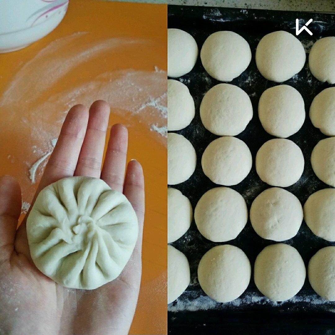 芝麻香葱虾仁生煎包