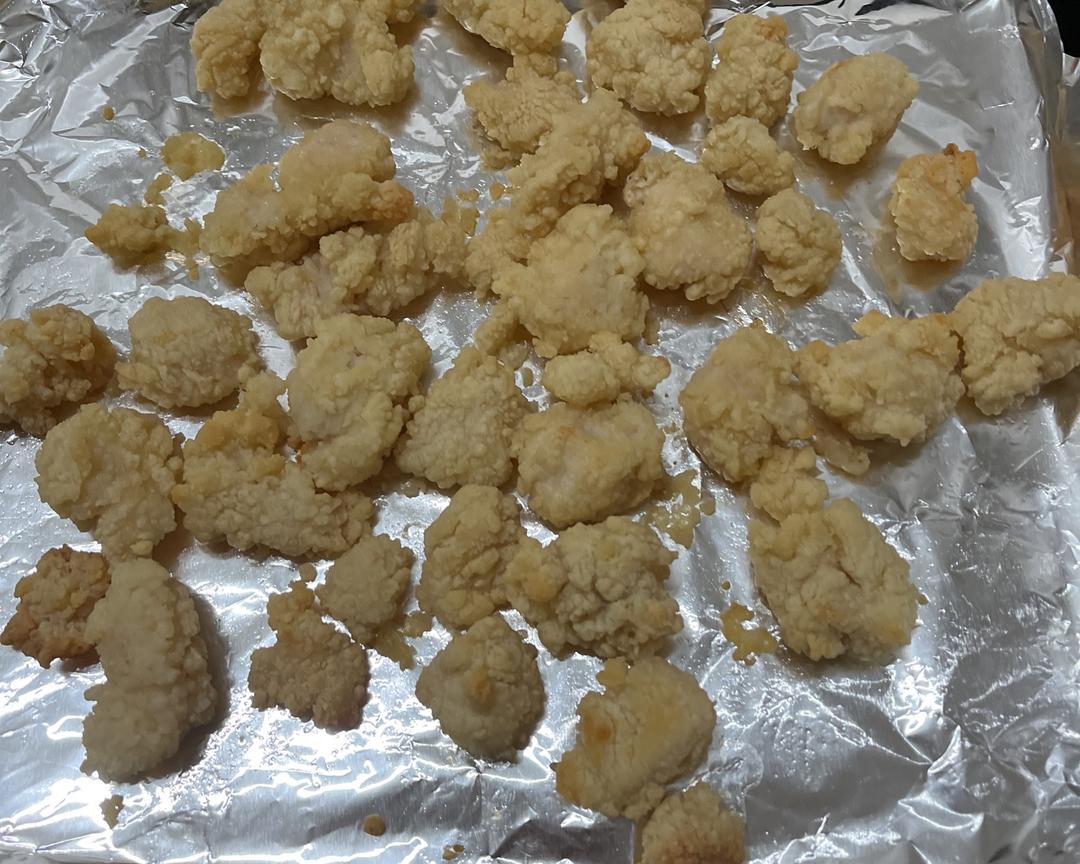 速冻鸡米花（烤箱版）