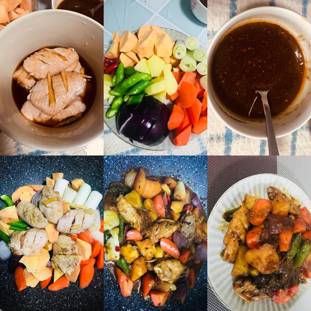 三汁鸡翅焖锅