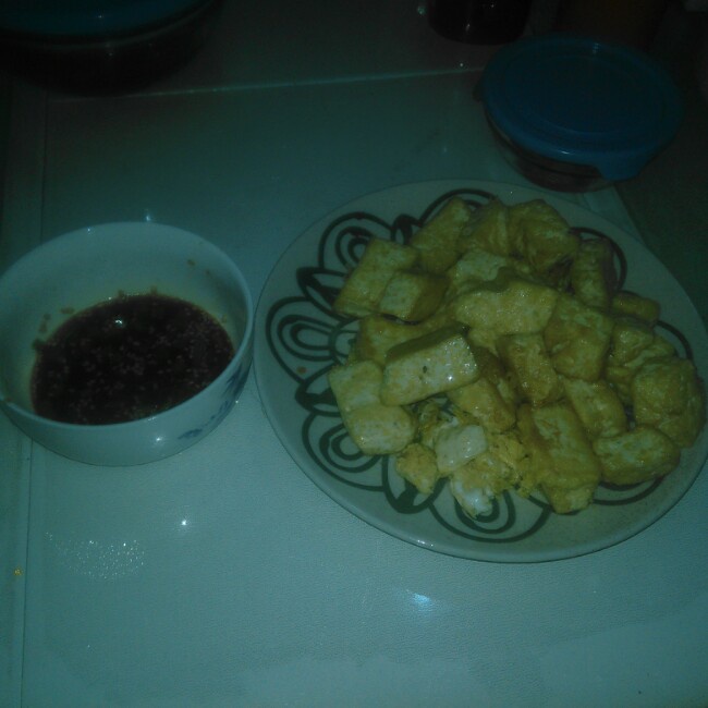 韩式煎豆腐