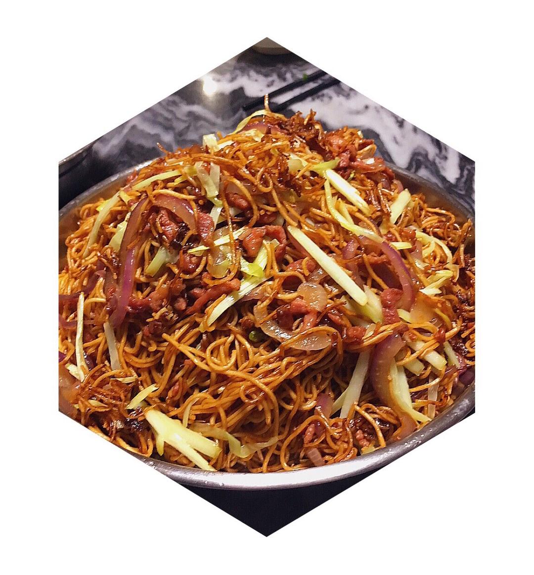 豉油皇银芽炒面