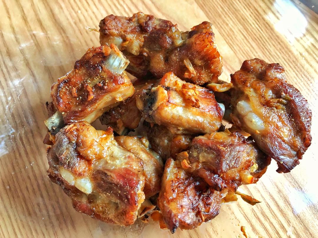 锡纸烤排骨