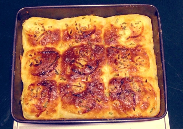 无油米饭香葱面包