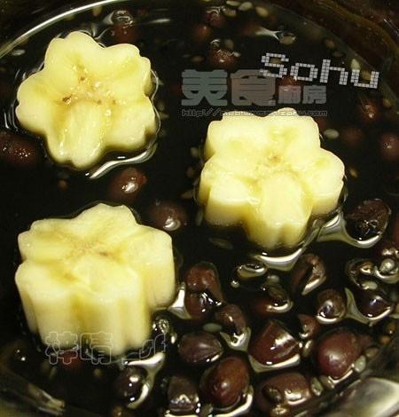 红豆芝麻露的做法