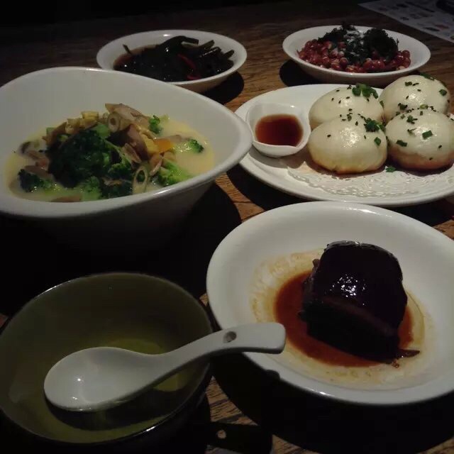 外食。