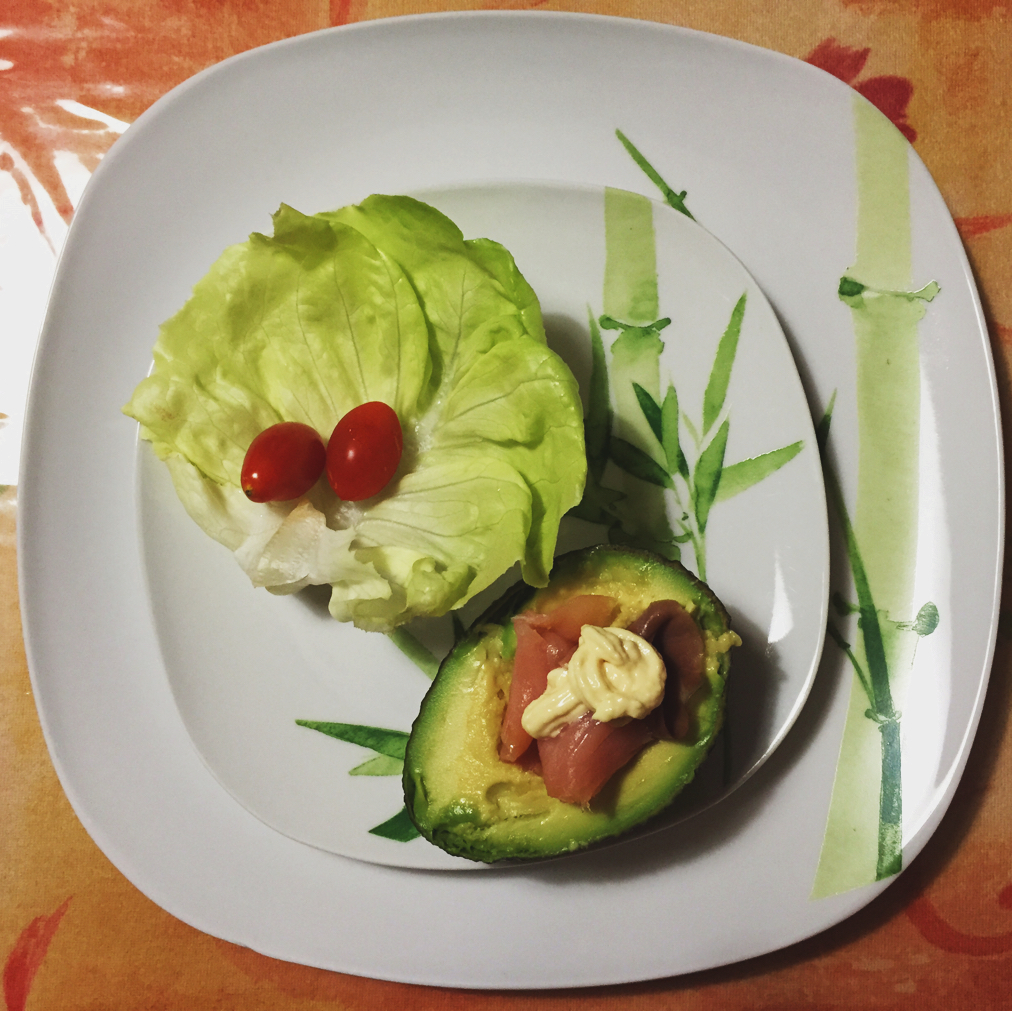 牛油果蟹肉沙拉