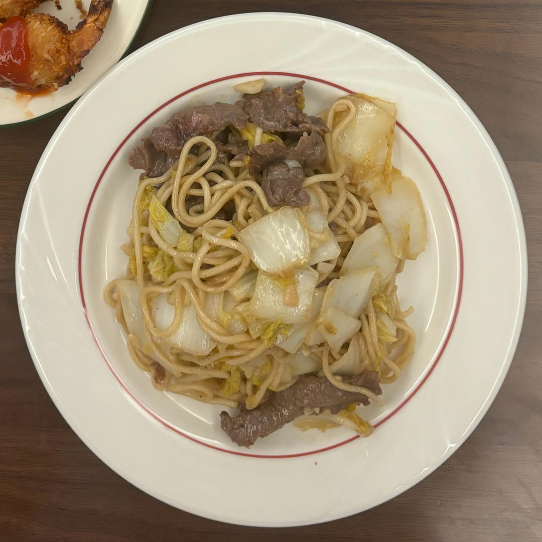 🍜最简单最好吃的家常炒面