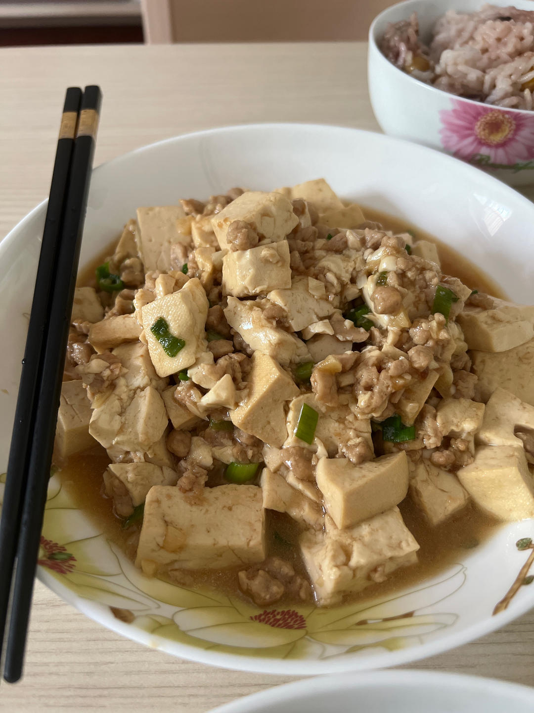 肉末豆腐