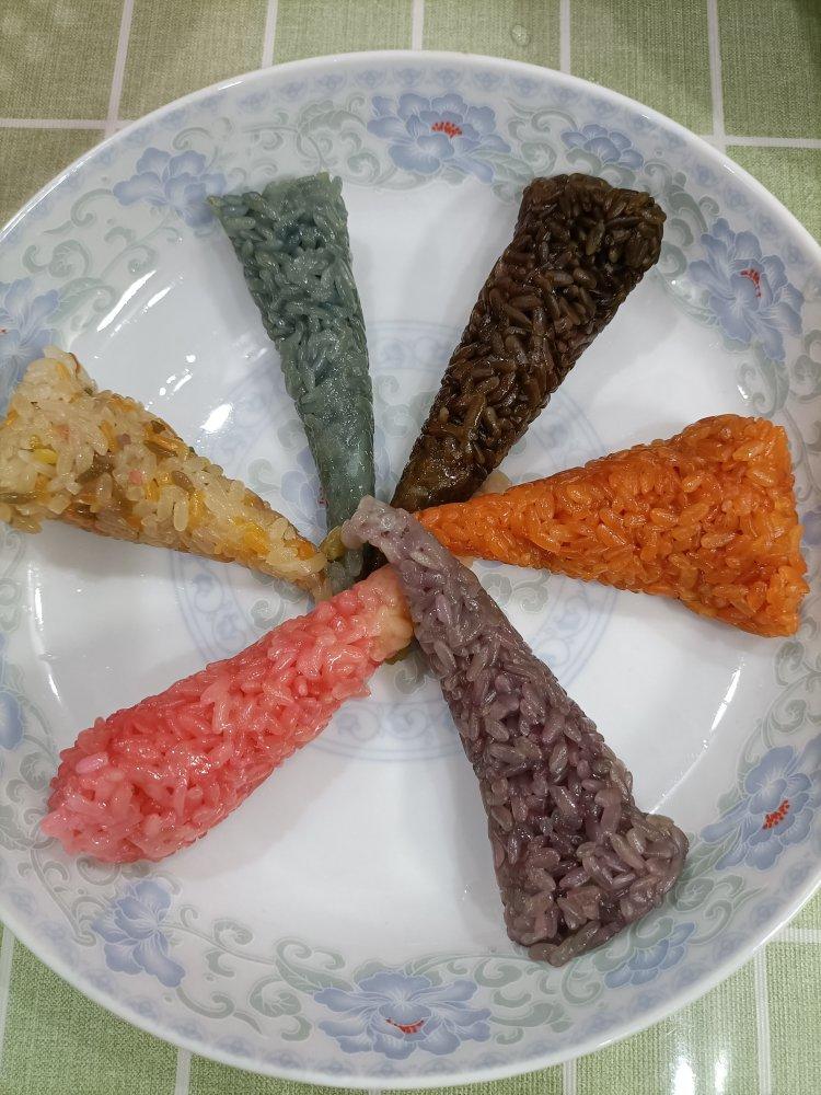 彩色粽子