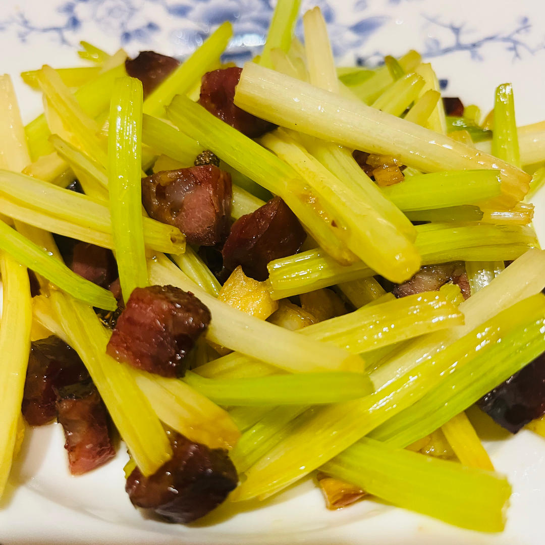素炒芹菜