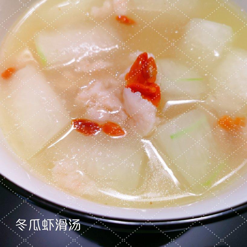 虾滑冬瓜汤