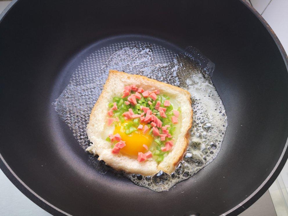 爆浆芝士火腿三明治（平底锅版）