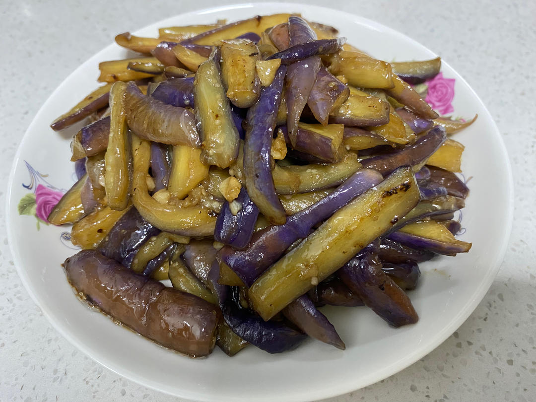🍆低油版家常蒜末炒茄子｜不用油炸、爆下饭！