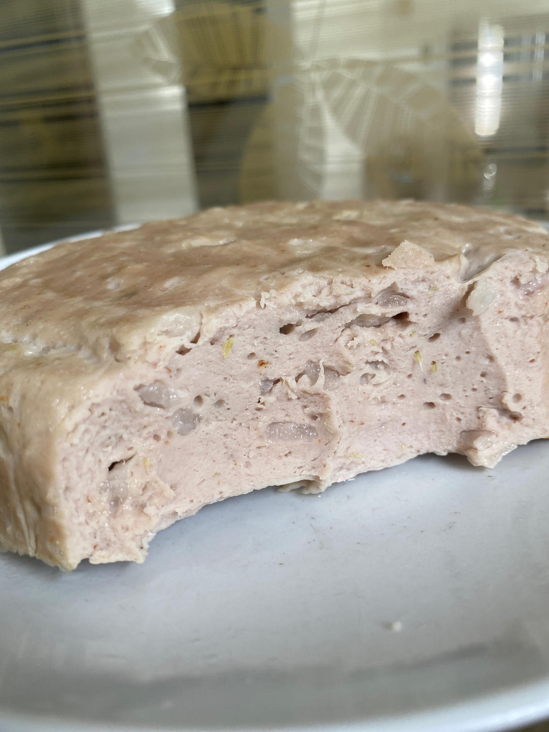 材料简单却异常美味的潮汕肉饼