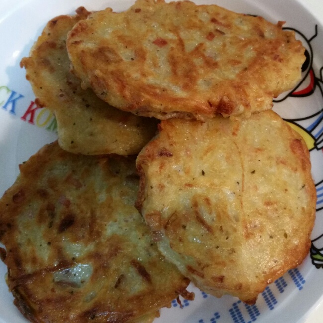 香酥培根土豆饼