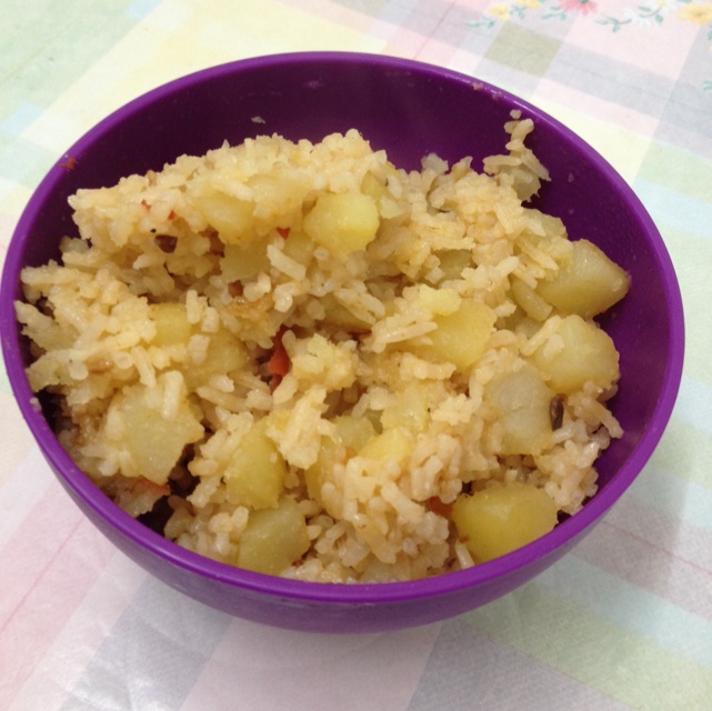 土豆焖饭（电饭锅版）