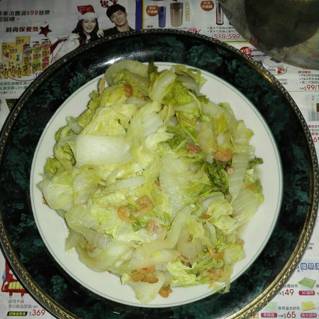 开洋白菜