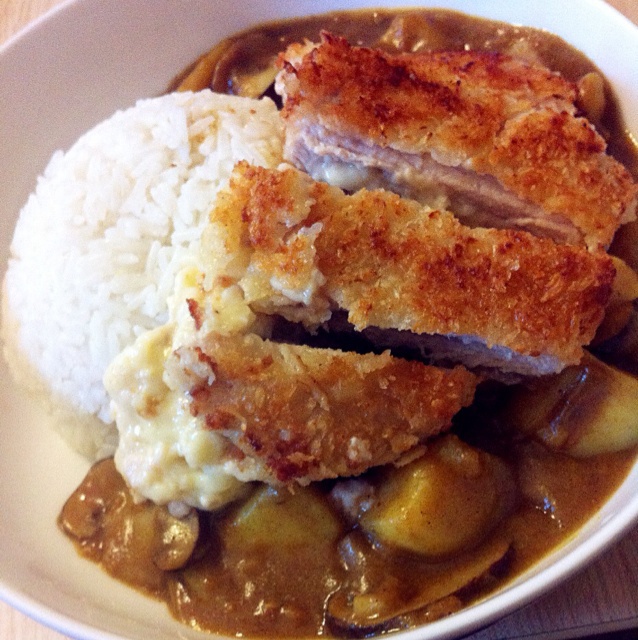 炸猪排咖喱饭