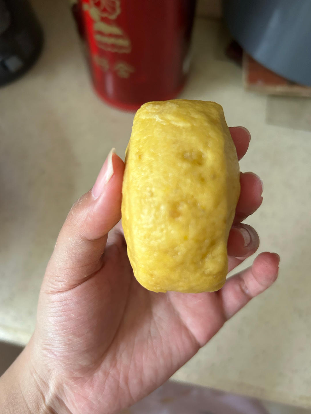 南瓜枣泥馒头-附快速揉光方法 新手必备