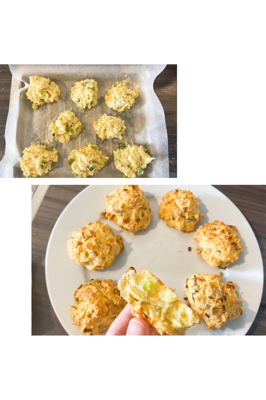 【小高姐】香葱饼干 材料做法都简单的酥软饼干